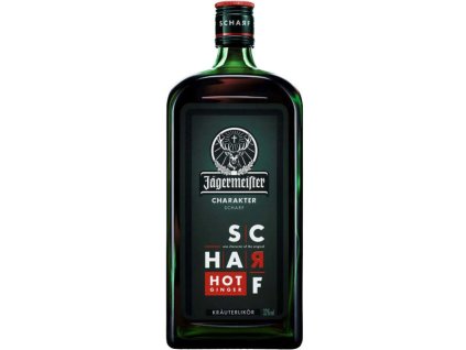 57052 jagermeister scharf hot ginger 33 0 7l