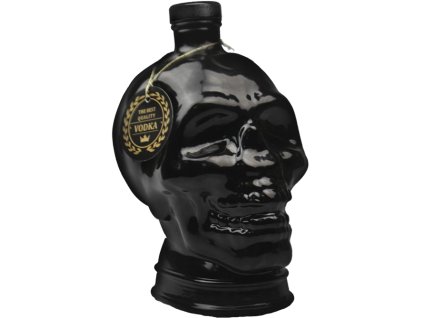 82725 jolly skull vodka black 40 1l