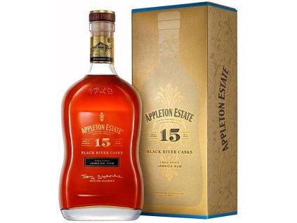 82125 appleton estate 15yo black river casks 43 0 7l