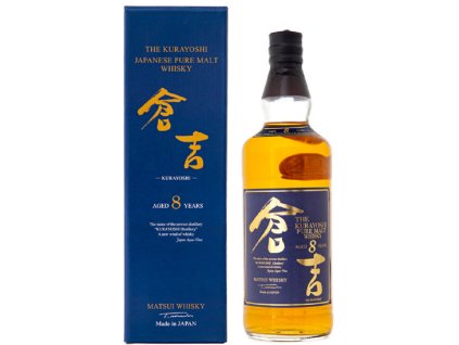 76228 kurayoshi pure malt 8yo japanese whisky 43 0 7l