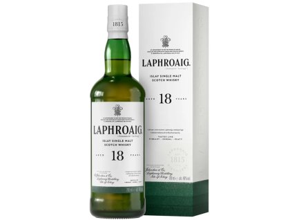 Laphroaig 18 YO Front Packaging