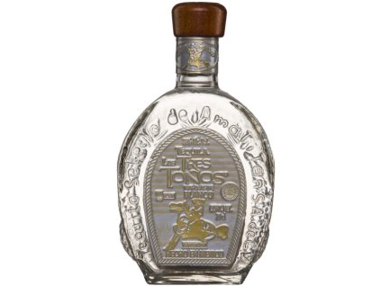 los tres tonos blanco tequila 70cl alc 38 100 agave