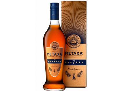 Metaxa 7 lahev+krabice