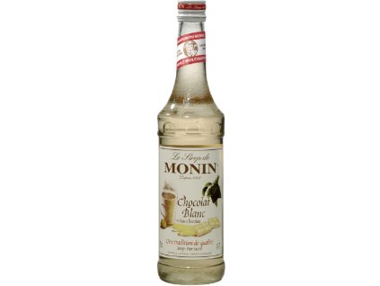 68122 monin blanc chocolat bila cokolada 0 7l