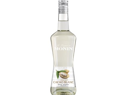 65653 monin creme de cacao blanc liqueur 20 0 7l