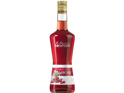 72091 monin creme de framboise liqueur 18 0 7l