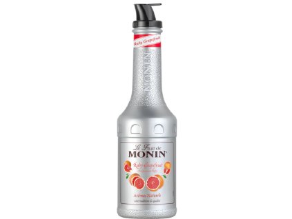 81030 monin le fruit ruby grapefruit cerveny grep puree 1l