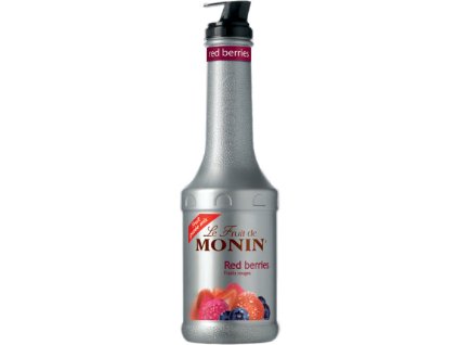 60178 monin red berries cervene plody puree 1l