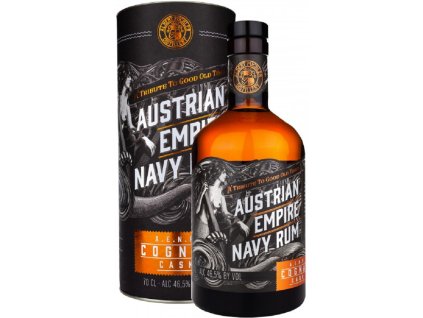 64936 austrian empire navy double cask cognac 46 5 0 7l