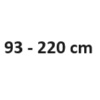 93 - 220cm