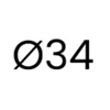 Ø34