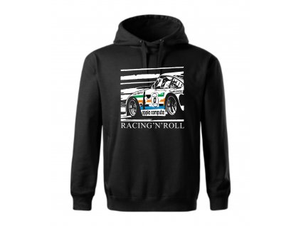 panska mikina Racing roll cerna
