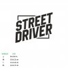 samolepka street driver