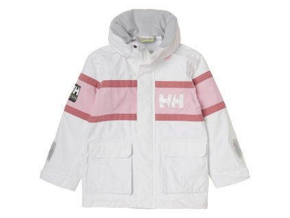 Dětská jachtařská bunda HH K SKAGEN JACKET WHITE
