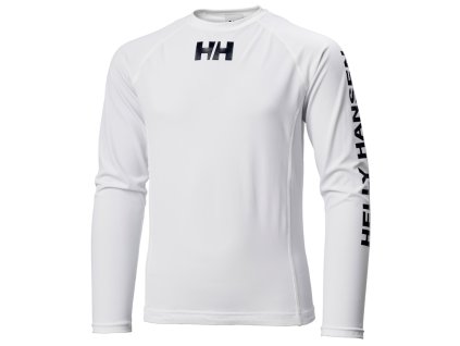 Funkční juniorský rashguard, bílý 01