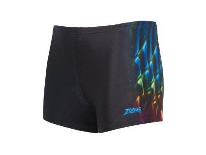 Chlapecké plavky Zoggs HIP RACER CARBON FLASH černé