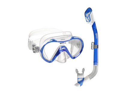 Dětský set MARES COMBO VENTO JR DRY, modrý