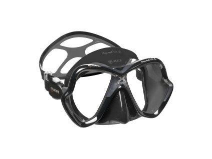 Maska Mares X-VISION ULTRA LS šedo-černá / černý silikon