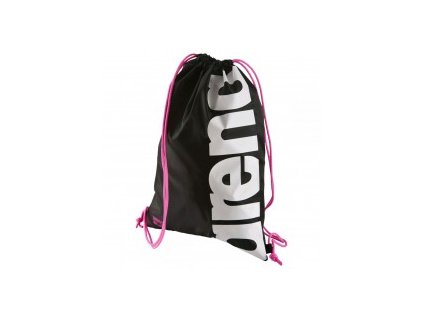 Mesh bag Arena FAST SWIMBAG černý růžový