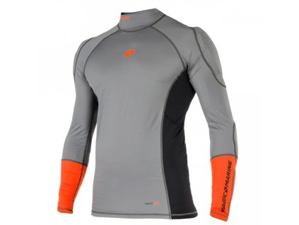 Funkční tričko s dlouhým rukávem Magic Marine Impact Pro Shirt Summer L S unisex, šedé