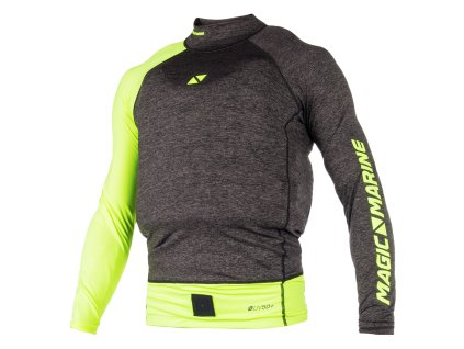 Magic Marine Racing Overtop L/S - unisex, žlutá, vel. M