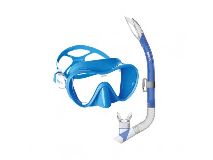 Set Mares TROPICAL (maska+šnorchl), modrý