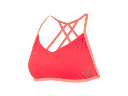 Podprsenka Speedo NEON FREESTYLER dámská, červená růžová,