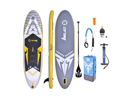 Paddleboard Zray X2 X RIDER DeLuxe 10 10 x 32 x 6, šedý