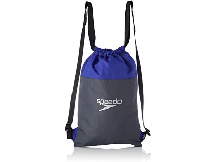 Sportovní pytel Speedo POOL BAG šedá modrá