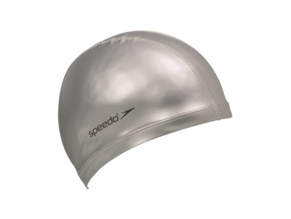 Plavecká čepice Speedo PACE CAP silver (polyurethan polyester)