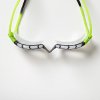 predator goggles black green clear lens 4