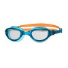 Juniorské plavecké brýle - Zoggs Phantom - blue-orange-clear