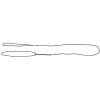 voditko showline nylon 1mm 2
