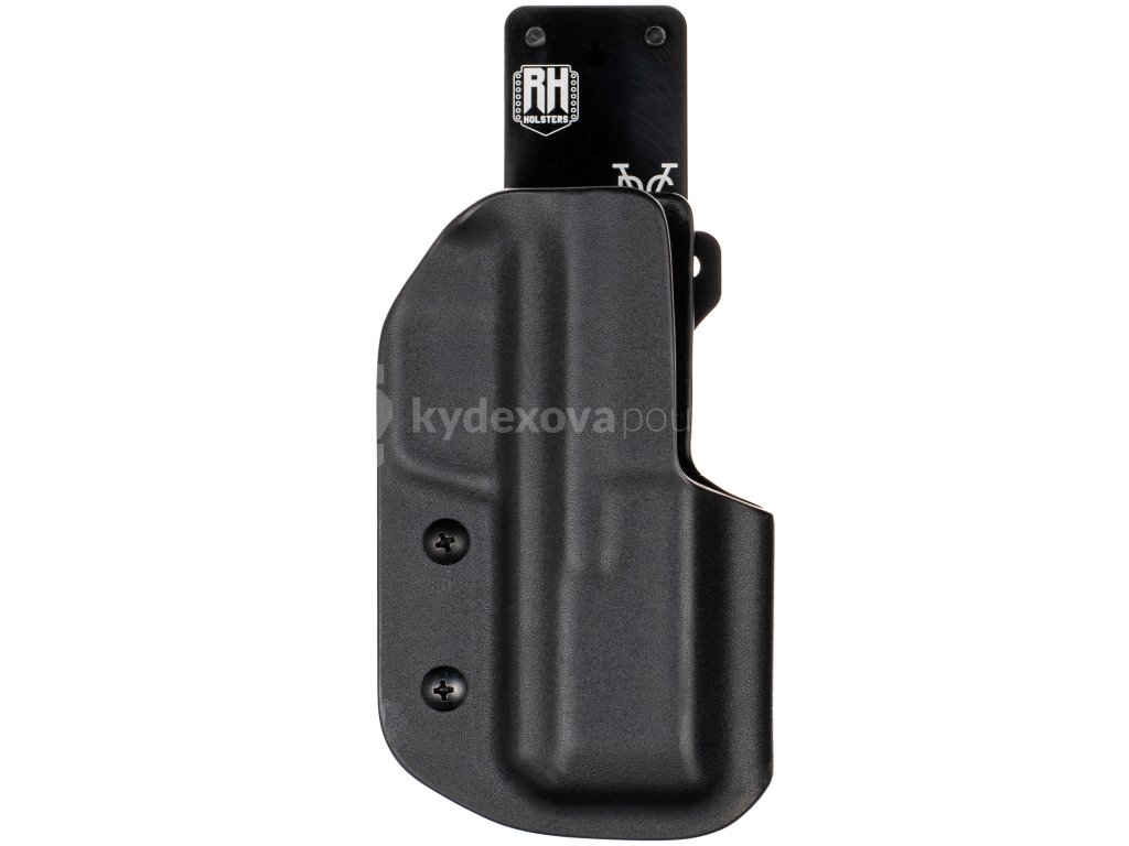 IPSC - Archon Firearms Type B - RH závěs - sportovní kydexové pouzdro - černá 3 mm