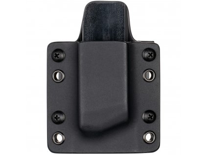 OWB - Glock 26/27 - vnější kydexové pouzdro na 1 zásobník - plný sweatguard - černá/černá