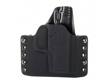 OWB - Walther PPS M2 - vnější kydexové pouzdro - poloviční sweatguard - černá/černá