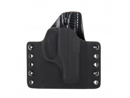 OWB - Ruger LCP - vnější kydexové pouzdro - poloviční sweatguard - černá/černá