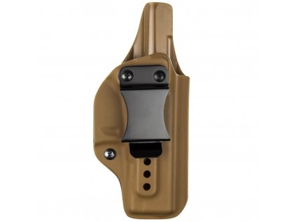 IWB - Glock 19/23/32 - Glock 19X/45 - vnitřní kydexové pouzdro - plný sweatguard - ns - coyote hnědá