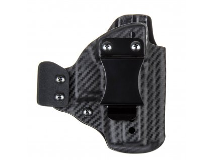 AIWB - Glock 43/43X - appendix vnitřní kydexové pouzdro - poloviční sweatguard - ns - carbon
