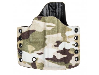 OWB - CZ P-07 - vnější kydexové pouzdro - poloviční sweatguard - multicam/černá