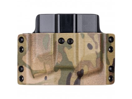 OWB - CZ P-10 C/F/S/SC - CZ P-07/09 - vnější kydexové pouzdro na 2 zásobníky - plný sweatguard - multicam/černá