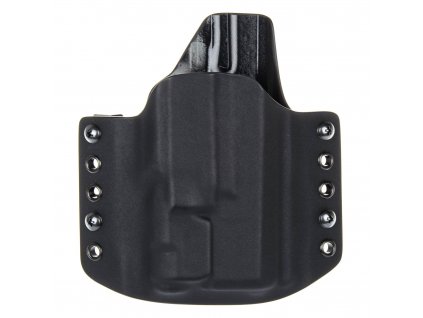 OWB - CZ P-10 C + Inforce APLc - vnější kydexové pouzdro - poloviční sweatguard - černá/černá
