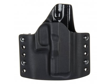 OWB - Glock 30S - vnější kydexové pouzdro - poloviční sweatguard - černá/černá