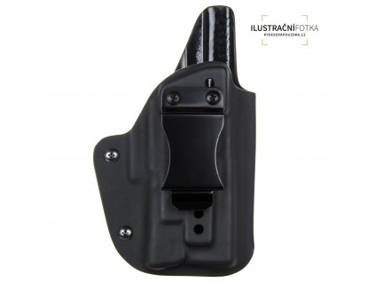 IWB - Glock 17/22/31 + Streamlight TLR-7A - vnitřní kydexové pouzdro - plný sweatguard - ns - černá