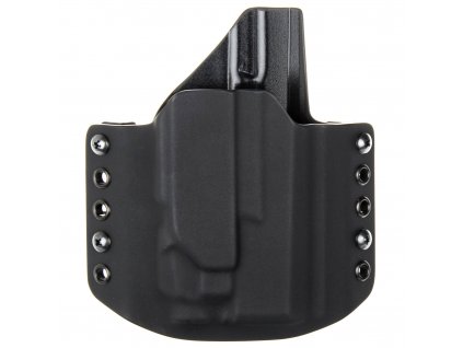 OWB - CZ P-10 C + Streamlight TLR-7 X - vnější kydexové pouzdro - poloviční sweatguard - černá/černá