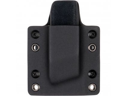 OWB - Glock 43 - vnější kydexové pouzdro na 1 zásobník - plný sweatguard - černá/černá