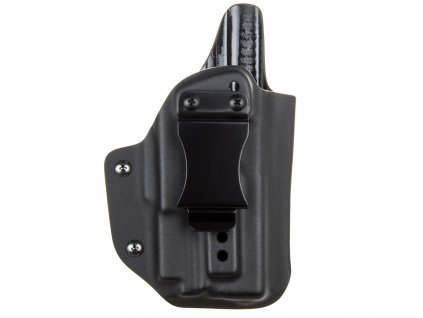 IWB - Glock 19/23/32 - Glock 19X/45 + Olight PL-MINI Valkyrie - vnitřní kydexové pouzdro - plný sweatguard - ns - černá