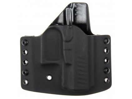 OWB - Walther PPQ SC - vnější kydexové pouzdro - poloviční sweatguard - černá/černá