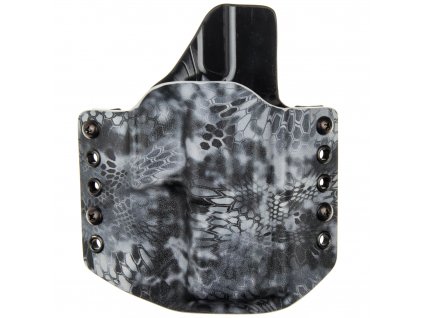OWB - CZ P-10 C - vnější kydexové pouzdro - poloviční sweatguard - kryptek raid/černá