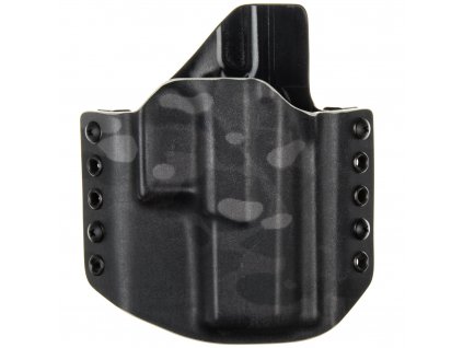 OWB - CZ P-10 C - vnější kydexové pouzdro - poloviční sweatguard - multicam black/černá